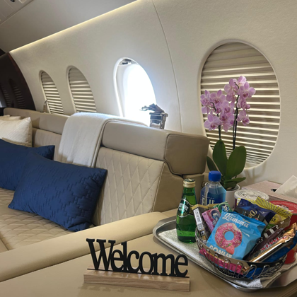 Luxury private jet charter Hyderabad